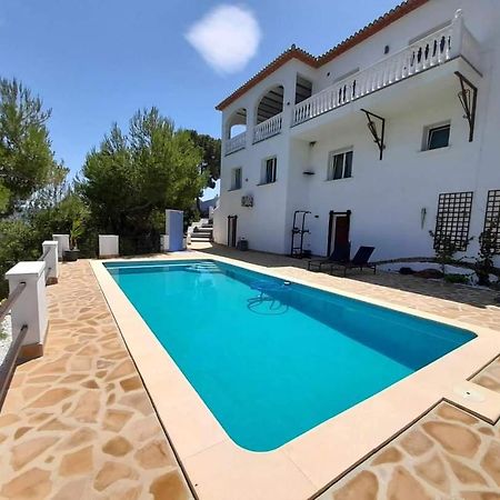 Villa"Kacper"Cerca De Gandia ,Con Vistas Al Mar Y Montanas ,Piscina 8-10 Personas Ador Kültér fotó