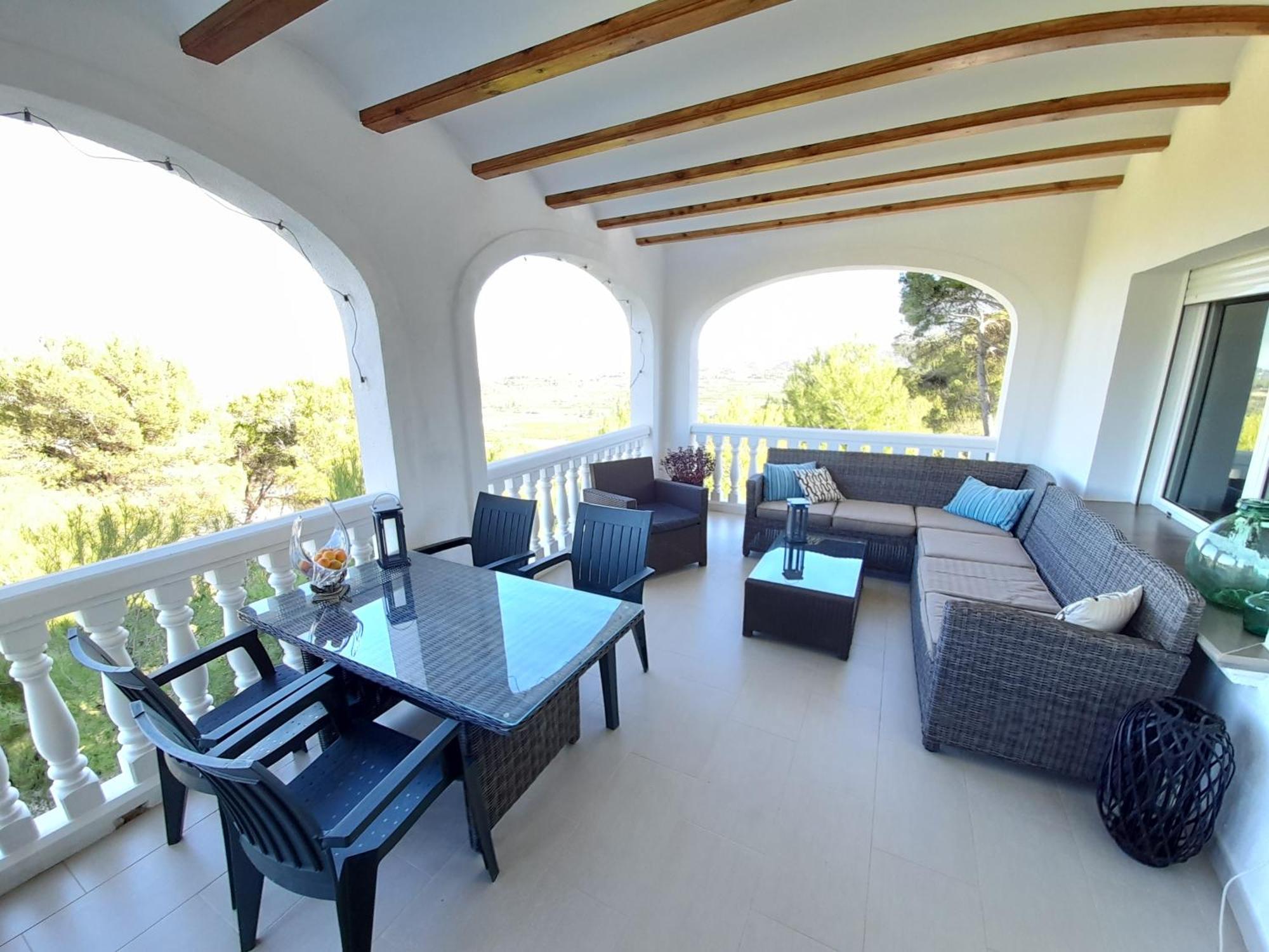 Villa"Kacper"Cerca De Gandia ,Con Vistas Al Mar Y Montanas ,Piscina 8-10 Personas Ador Kültér fotó